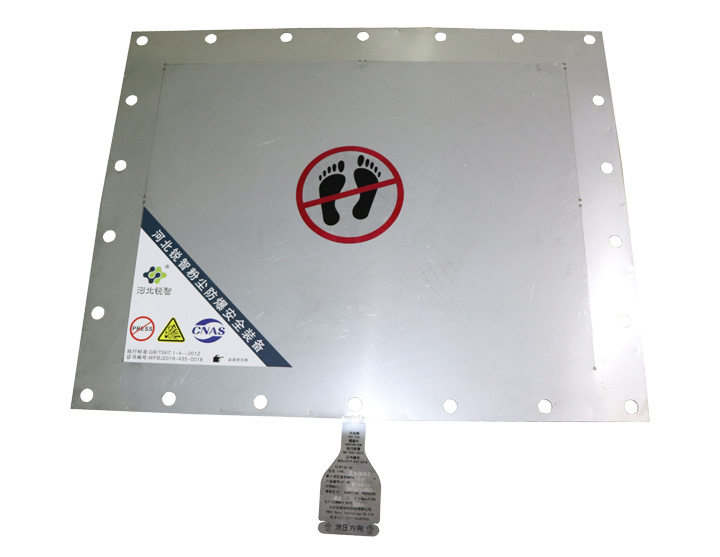 泄爆片、爆破片應(yīng)用于粉塵除塵，泄爆，泄放壓力，室外型安裝